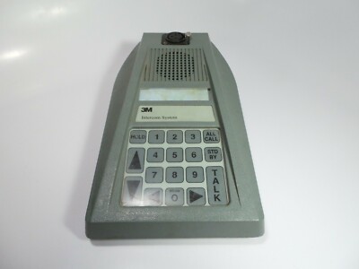 INCOMPLETE 3M D2475AA Performance Intercom Station Selector Base Unit Prop