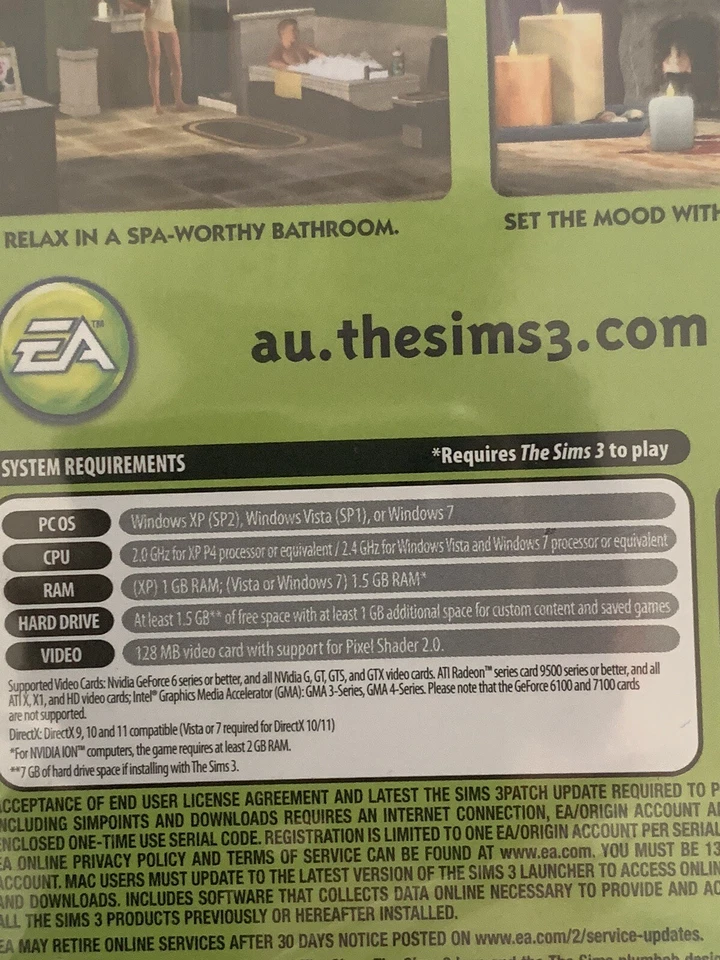 The Sims 3 Master Suite Stuff Expansion Pack (PC, 2012) PC Computer Game - Image 3 of 4