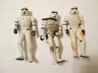 Lot 3 STAR WARS Figures Kenner 1996 1998 Sandtrooper Stormtrooper Figure Lot