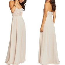 Show Me Your Mumu Bonbon Strapless Dress - Show Me The Ring Crisp NWT Size 3XL