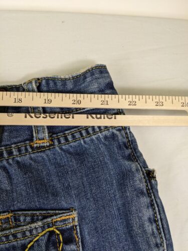 Ed Hardy By Christian Audigier Wide Leg Denim Jeans Herren Hose Gr. 44x32 Blau - Bild 16 von 18