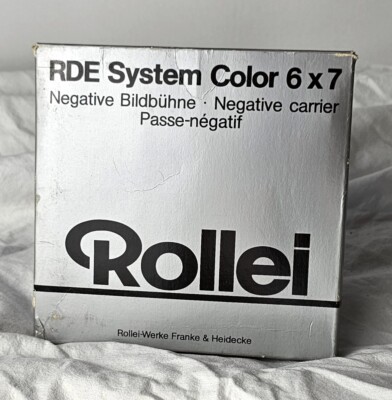 Rollei RDE System Color 6x7 Negativ Bildbühne für 110 (Pocket) Film OVP