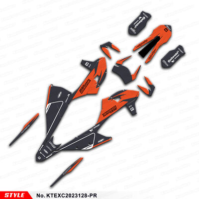 MX Graphics Wrap Sticker for SX XC EXC XCW 150 250 300 350 450 2019-2023 Restyle