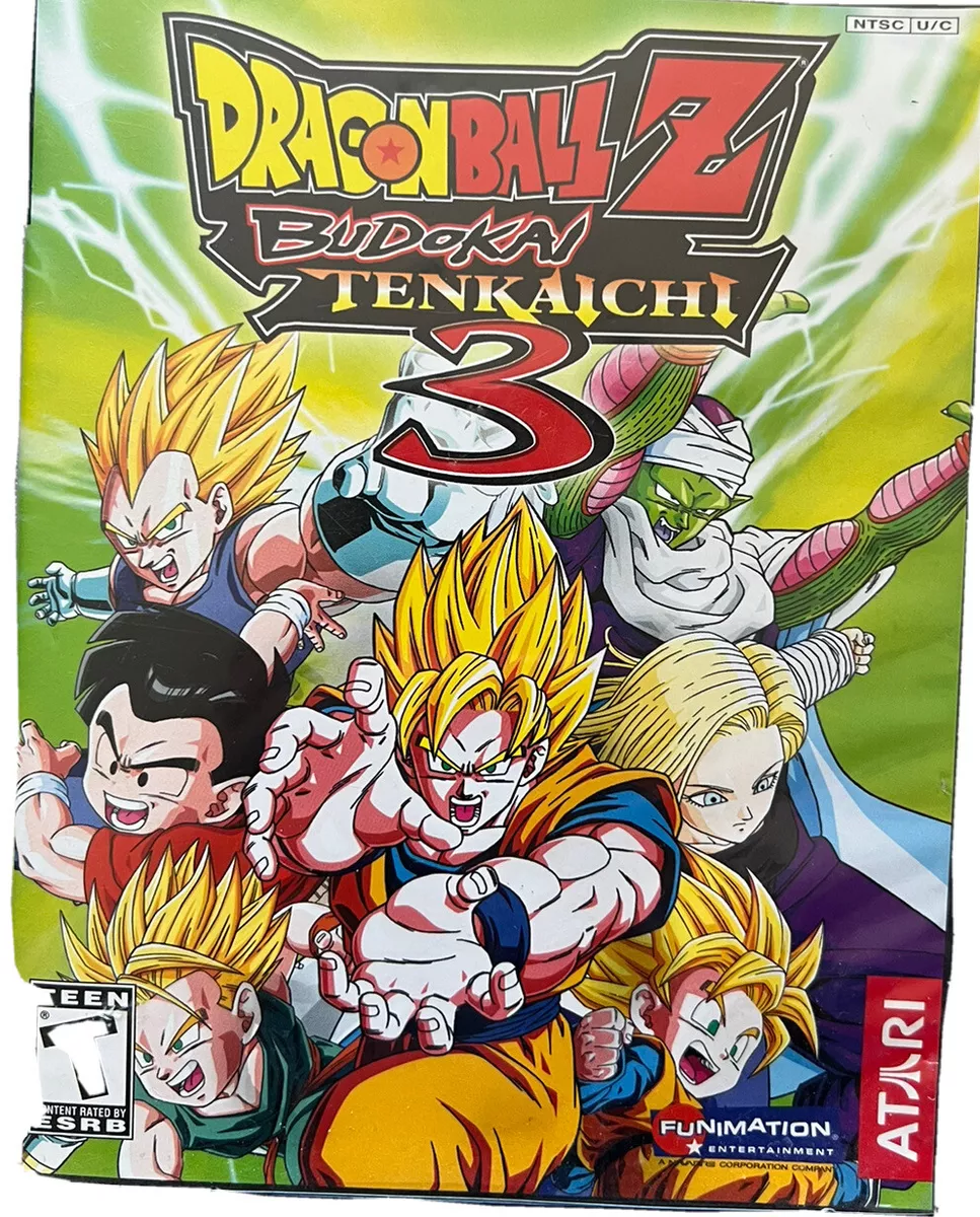 Dragon ball z budokai tenkaichi 3 versão brasileira ps2 em Brasil