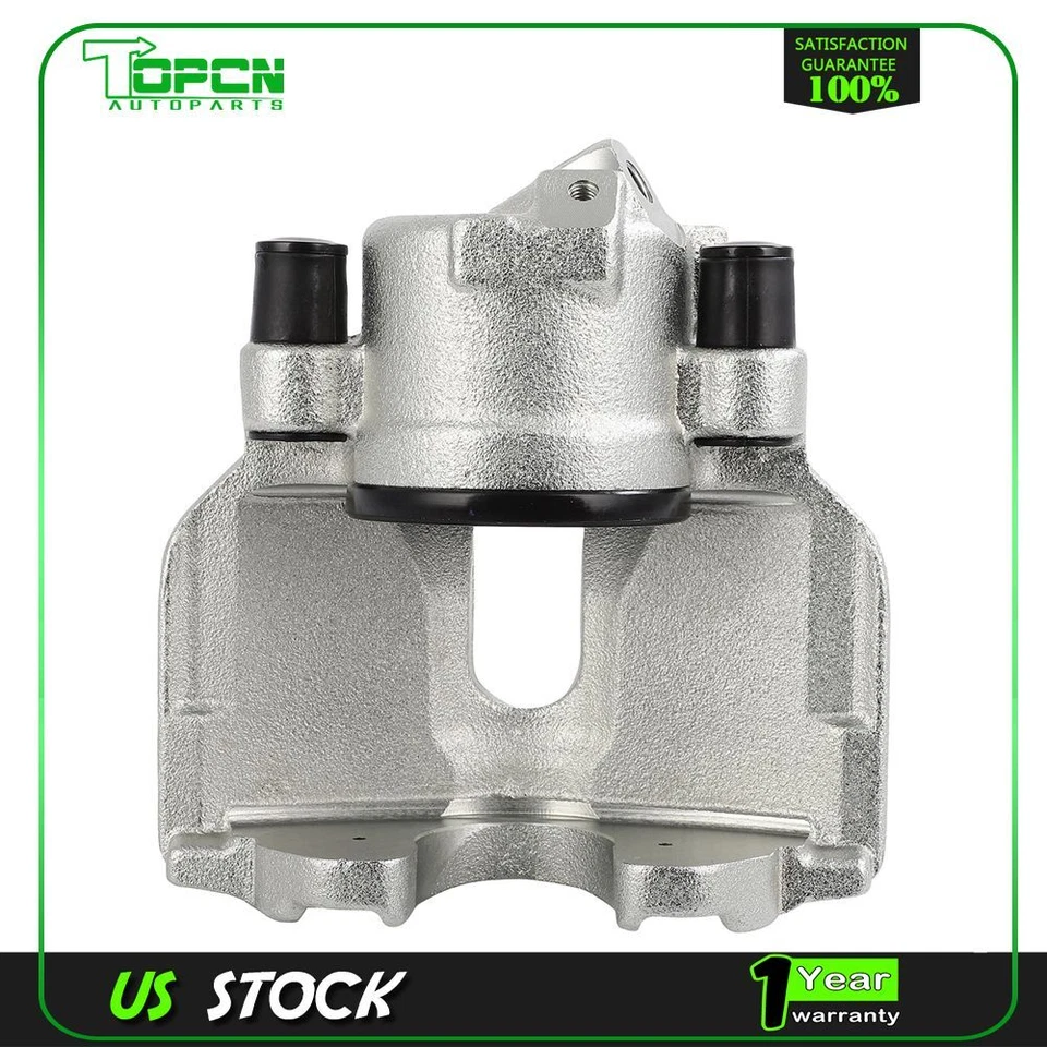 Par de pinzas de freno delanteras para 98-05 Volkswagen Passat 1996-2006 Audi A4 Quattro Foto 3 de 4