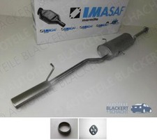 IMASAF Auspuff Endtopf für Mercedes A-Klasse Avantgarde A 140/160/190 W168 kurz