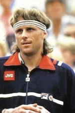 Fila Vintage Borg Wimbledon Settanta MKII Tennis Track Top Navy 