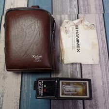 Hanimex CTX435 Electronic Hot Shoe Mount Flash with Leather Bag - AS-IS