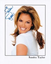 SANDRA TAYLOR signed Autogramm 20x25cm RAISING HELEN in Person autograph COA