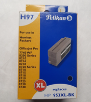 Pelikan H97 Schwarz - Ersetzt Hp 953Xl Tintenpatrone L0S70AE