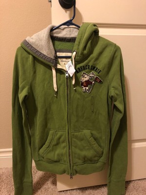 abercrombie and fitch zip up hoodie