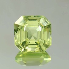 Natural Flawless Ceylon Light Green Spinel Asscher Cut Loose Gemstone 9.25 Ct
