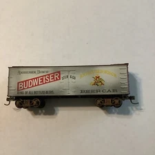 Vintage Anheuser Busch Budweiser STLR & Co. Weathered Reefer Cargo Car