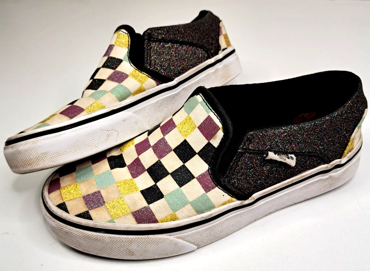 VANS Glitter Low Top Athletic Shoes for Women for sale | eBay