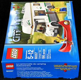 NEW SEALED! LEGO | CITY 60057 CAMPER VAN / CAMPING / CANOE /