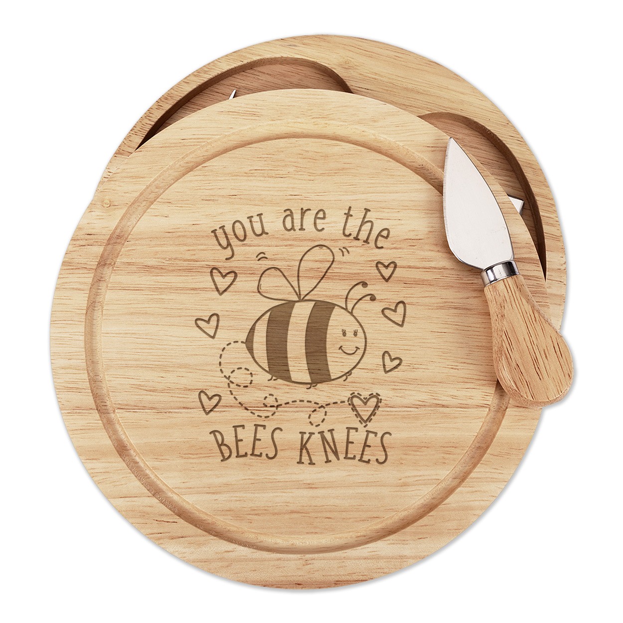 You Are The Bees Knees Cheese Board Knife Set Valentines Day Funny Girlfriend
