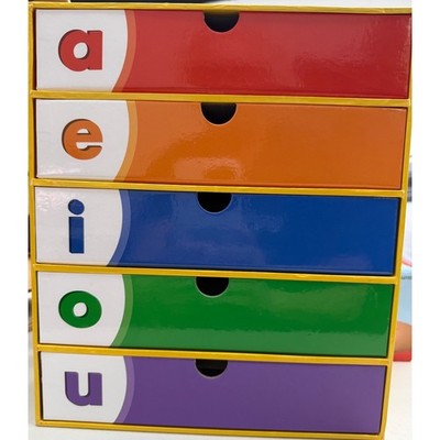 Lakeshore Simple Words Learning Kit CVC Phonics Drawer Complete