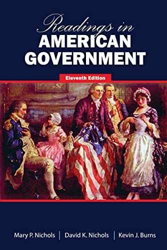 Readings in American Government - Paperback, by Mary P Nichols; - Very Good