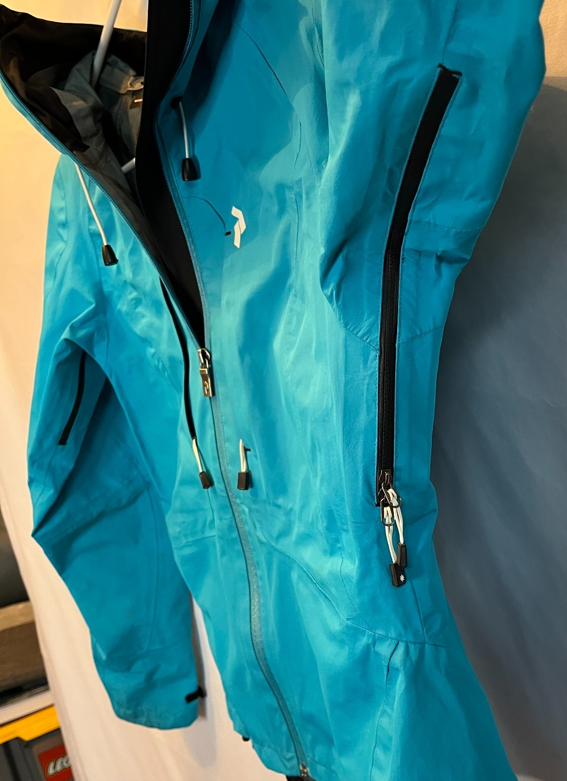 Peak Performance Women's Ski Shell Jacket Teal Bl… - image 5
