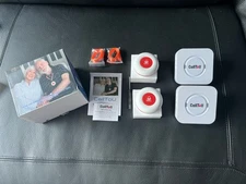 Call To U-2 Wireless Caregiver Pager System-with 2 SOS Buttons and 2 Receivers