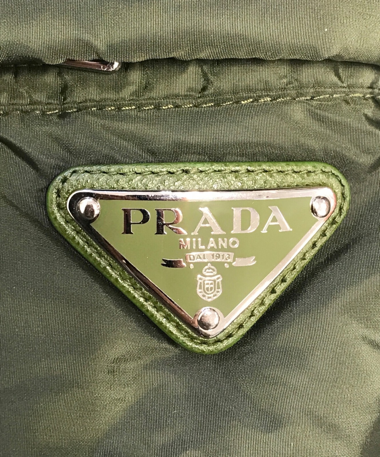 Prada Triangular Plate Down Jacket Size M IrE90 - image 5