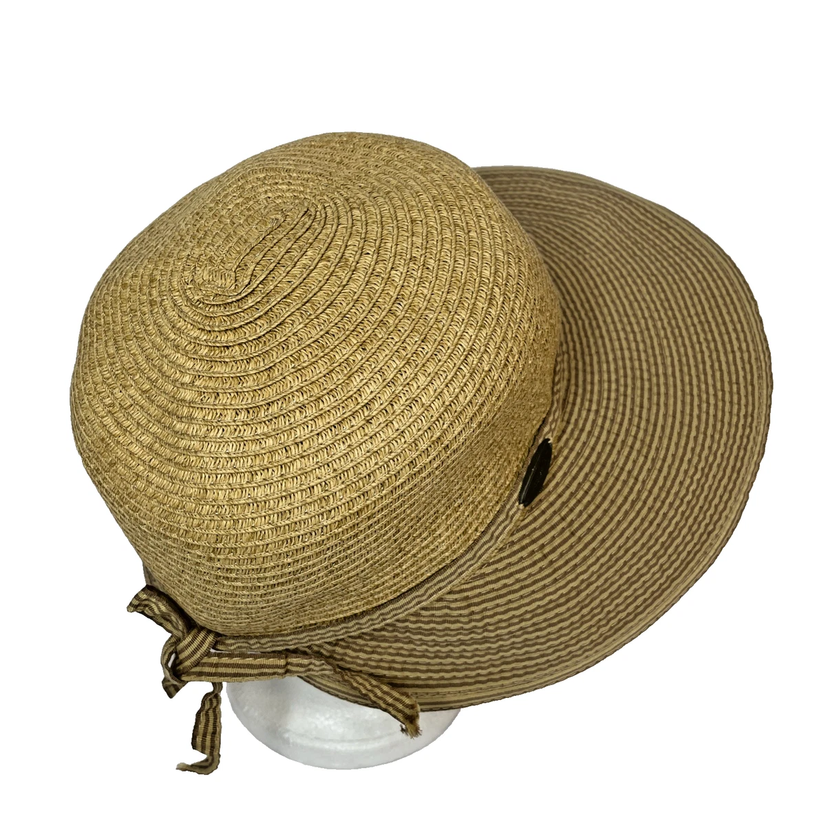 CAPPELLIFICIO C.M.R. ?? WOMEN\'S 100% STRAW SUMMER FASHION SUN HAT Natasha 7 main image 2