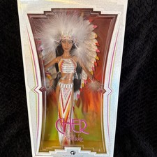 2007 Mattel  Bob Mackie CHER Half Breed Barbie Black Label Doll  NIB