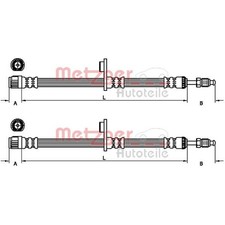 Flexible de frein Fiat SCUDO