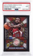 2013 PANINI INNOVATION RC STAINED GLASS #13 REGGIE BULLOCK PSA 9