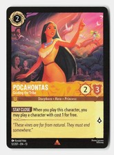 Pocahontas - Guiding the Tribe 12/204 Rare Attack of the Vine Lorcana Near Mint
