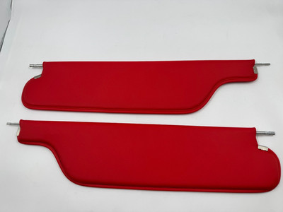 Red Sunvisor Set for 1969-1970 Chevrolet Impala Convertible