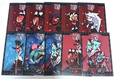 Helluva Boss Cafe Bonus Postkarte Komplettsatz 10 SMILE BASE CAFE 2026
