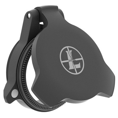 Leupold Alumina 24mm Flip Back Lens Cover, Black Finish, 114756