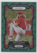 2024 Panini Prizm Green Scope Prizm 65/75 Rhett Lowder #65 14ld