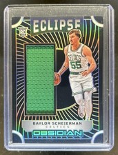 2024-25 Panini Obsidian Baylor Scheierman Eclipse Materials RC Jersey #/249