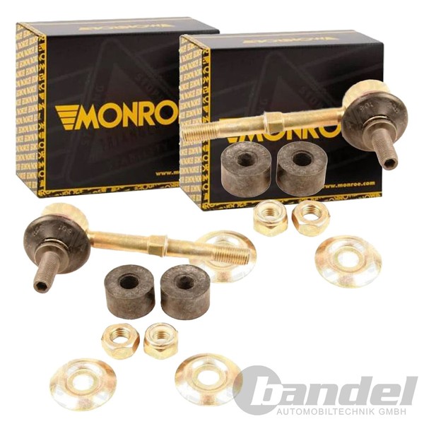 2X Monroe Koppelstange Stabi Hinten Passend FüR Mitsubishi Carisma Space Volvo S-image