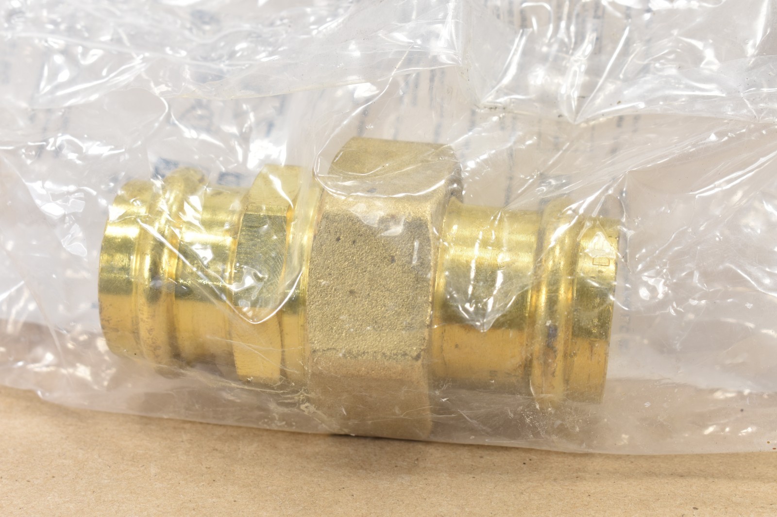 FNW FNW5V7476G, Copper Press Brass Union, Dia 1" x 1"
