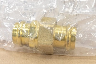 FNW FNW5V7476G, Copper Press Brass Union, Dia 1'' x 1''