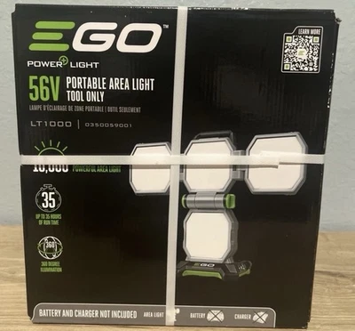 ✅Nuevo EGO✅ LT1000 56V Inalámbrico Portátil Luz de Área 10.000 Lúmenes Solo Herramienta Foto 1 de 4