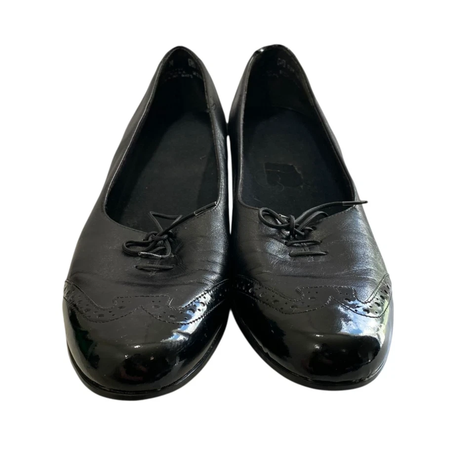 Munro Academia Minimalist Tallie Tassel Leather Wingtip Loafer 10M Made In USA - Image 4 of 4