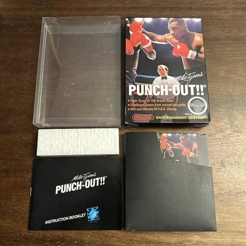 Mike Tyson's Punch-Out (Nintendo NES) Complete - Tested - Authentic