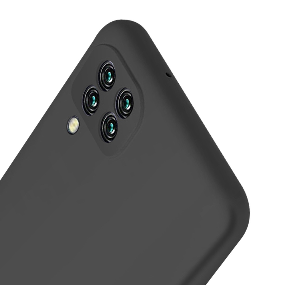 Coque silicone Jaym Galaxy A22 4G protection ajustée douce microfibre