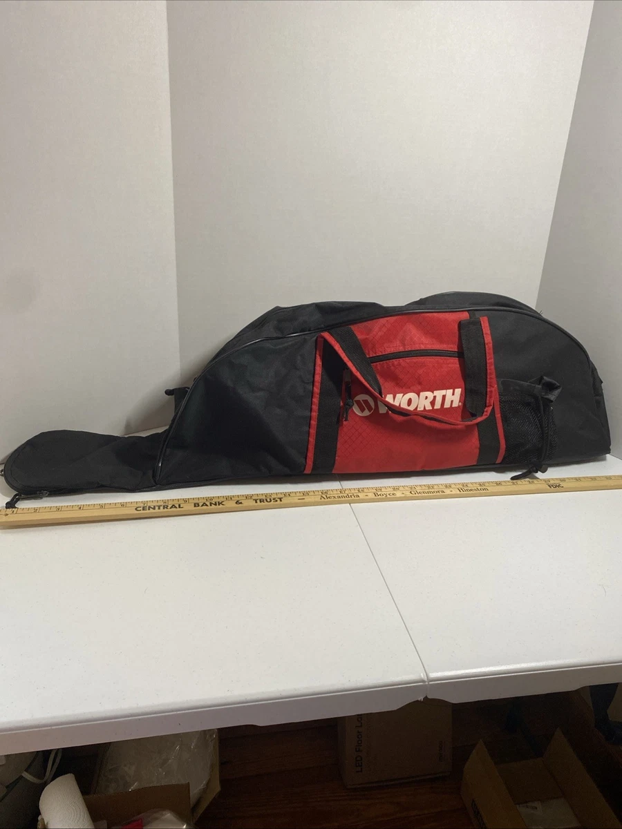 Sac De Transport Pour Battes De Softball/baseball Worth – Vintage Noir/rouge, Vertical, EUC