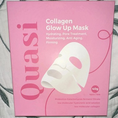 Quasi-Collagen Glow Up Mask | Hydrating & Firming Facial Mask - 4 pcs/box