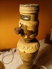 Vintage Aladdin Cast Iron Art Deco Industrial  Lamp great patina Works "10" — photo 5