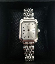 Premium Quartz Silver Watch - Box Included - Brand New
