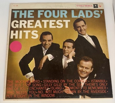 The Four Lads' Greatest Hits Vinyl LP - Columbia CL 1235