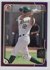 2015 Bowman Prospects Purple 201/250 Chad Pinder #BP110 fm0