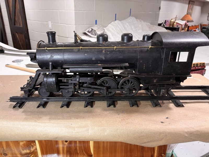 Original Buddy L Locomotive  Outdoor Railroad Train - 1920s Antique 