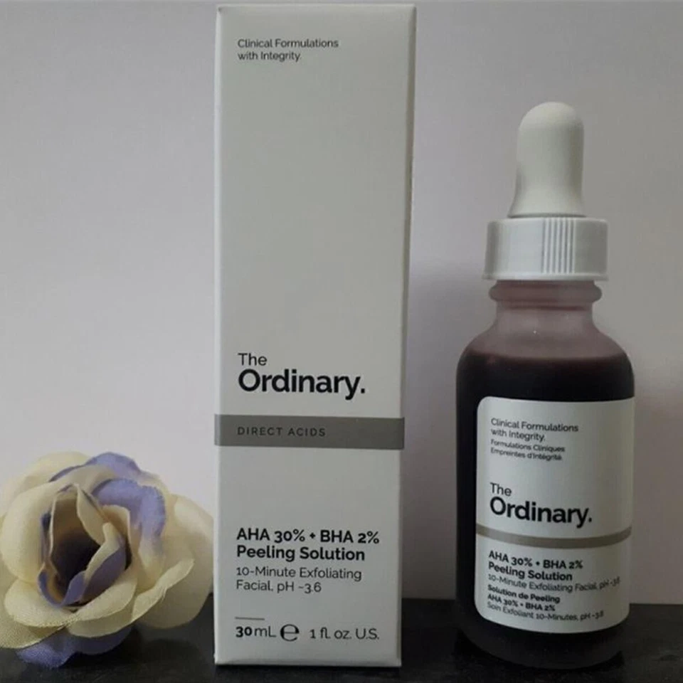 THE ORDINARY AHA 30% +BHA 2% Peeling Solution 30ml – Clears Blemishes & Pores AU - image 3 of 4